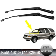Driver & Passenger set 2Pcs Windshield Wiper Arms Fits For Chevy S10 GMC Sonoma
