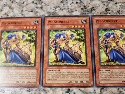 Yu-Gi-Oh!  3 × Psi Schnecke Box 10