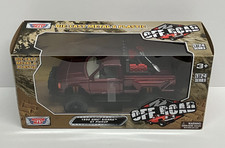1:24 Motor Max Off Road 1992 GMC SIERRA GT PICKUP die-cast metal