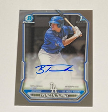 2026 BOWMAN CHROME BRENDAN TUNINK 1ST ROOKIE AUTO SP LOS ANGELES DODGERS