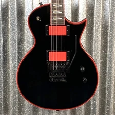 ESP LTD GH-600 Gary Holt EMG Floyd Rose Black Guitar & Case LGH600BLK #0583 Used