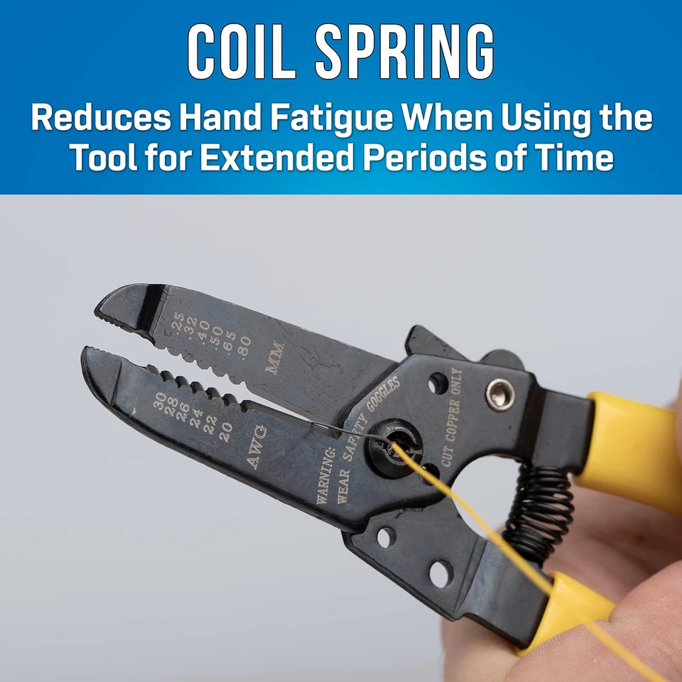 Jonard Tools JIC-2030 20-30 AWG Wire Stripper and Cutter, 6-3/4" Length, 1 Co... - Image 2 of 4