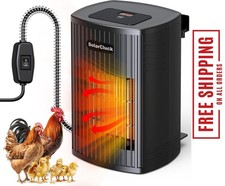 Chicken Coop Heater Inside Coop with Thermostat Chicken Heater for 600W/300W