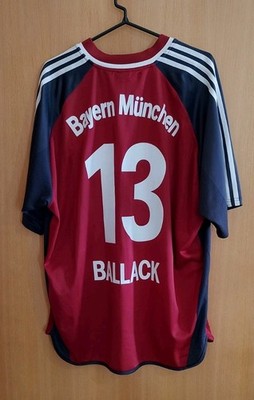 Bayern München 2002/03 *BALLACK 13* Heim Fußball Trikot.. Größe Erwachsene XXL 