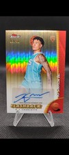 2025 Topps Finest Basketball KJ Simpson Jr. RC Flashback Gold Auto /50 FBA-KS