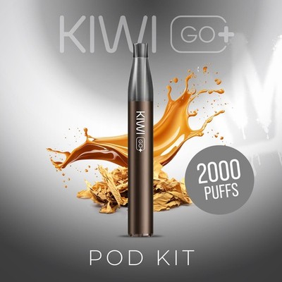 Kiwi Go + Plus E-Zigarette Vape E-Shisha 20mg Nikotin 1000 Züge Pod System