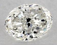 Oval Cut 1.16 Carat Cert. GIA Natural Mined Diamond Loose H color SI2 clarity 3370.69 per carat
