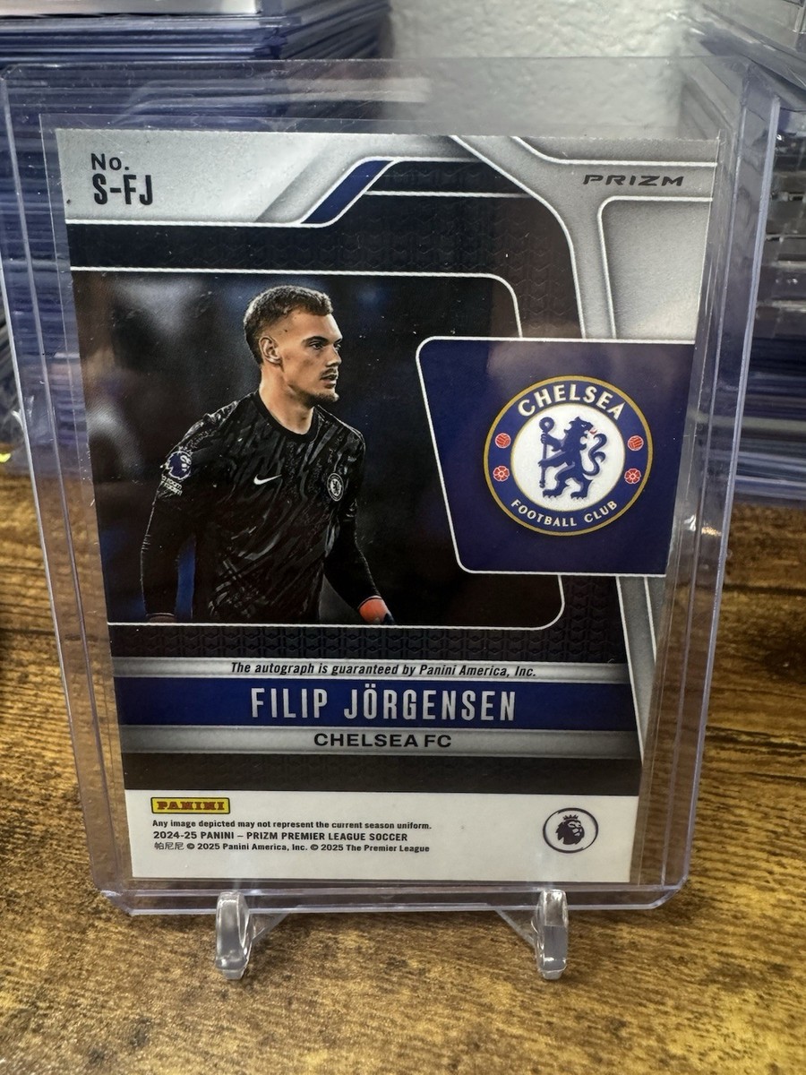 2024-25 Panini Prizm Premier League Green Pulsar Prizm Auto