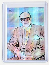 Vito Genovese Limited Edition Artist Signed “Mobster Icon” Refractor Card 1/1