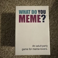 What Do You Meme? Adult Party Game for Meme Lovers BRAND NEW & Plastic Sealed