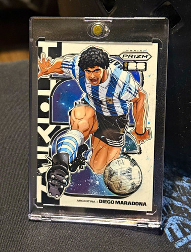 Diego Maradona #30 2026 Panini Prizm FIFA Manga card