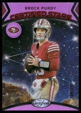 2024 Panini Certified - Certified Stars Brock Purdy #7 Pink Mirror /199