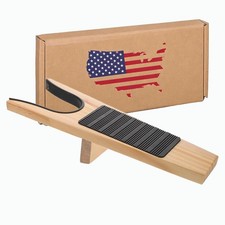 Premium Wood Boot Jack, Heavy Duty Cowboy Boot Remover Tool Light