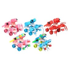 Roller pattini regolabili per bambini doppia fila per ragazzi e ragazze