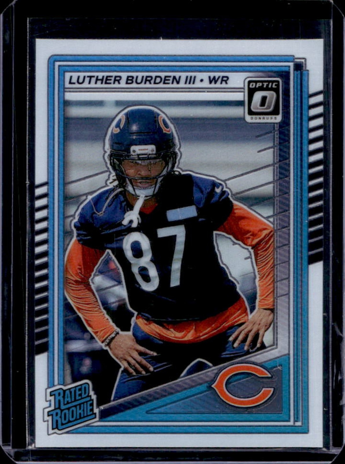 2025 Panini Donruss Optic Luther Burden III Rated Rookie #275 Bears