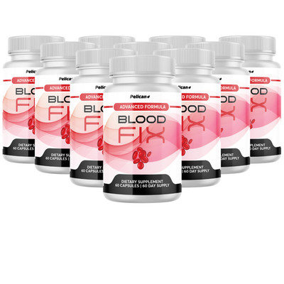 Blood Fix- Blood Support- 10 Bottles- 600 Capsules
