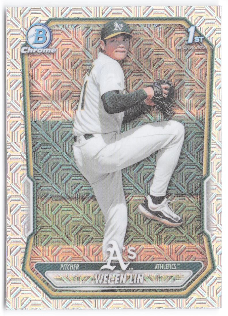 Wei-En Lin 2026 Bowman Chrome Prospects Mojo Refractor #BCP-125