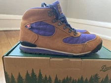Women’s Danner Jag Quilt Cathay Spice Liberty Winter Boots SZ 8.5 Purple Brown