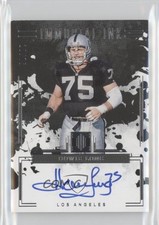 2025 Panini Impeccable Immortal Ink 10/75 Howie Long #II-HLG Auto HOF k4s