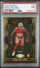 2025 Panini Certified Football Mirror Gold FOTL Mykel Williams #106 PSA 9