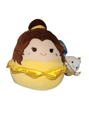 #ad #ad Disney Squishmallows Beauty And The Beast Princess Belle Lumiere 13quot;and 5quot; Plush $28.50