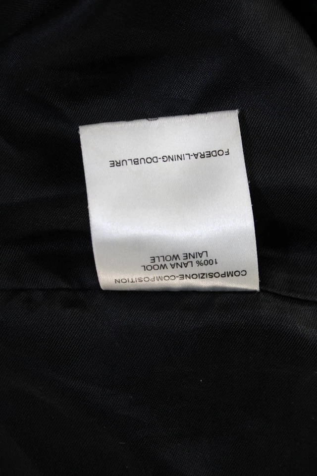 Pantalones de vestir al tobillo Alexander McQueen para mujer negros de lana talla 38 Foto 4 de 4