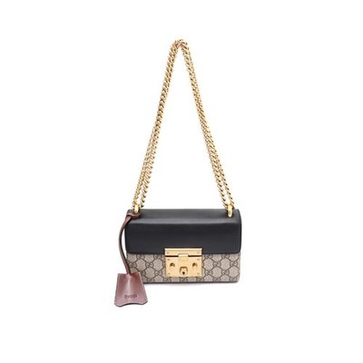 Gucci Paddle Lock Padlock Supreme Small GG Ketten Schultertasche und 148192954