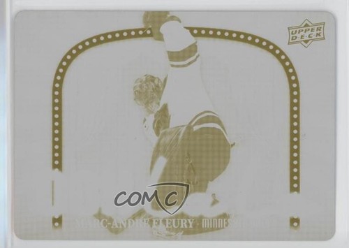 2024-25 Upper Deck Series 2 Ooh La Printing Plate Yellow 1/1 Marc-Andre Fleury
