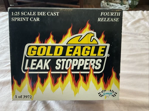 GMP 1997 Jeff Swindell #7TW Gold Eagle Leak 1/25 Scale Sprint Car - Picture 1 of 10