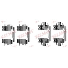 Zubehörsatz Bremsbeläge für Honda Civic 5 EG EJ 6 MA CRX 3 EH Integra | 23900