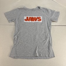Universal Studios Embroidered Jaws Shirt - Grey - Large
