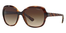 Gafas de sol Vogue Mujer VO2871S 150813 56mm Rayas Habana - Lente Marrón - NUEVAS
