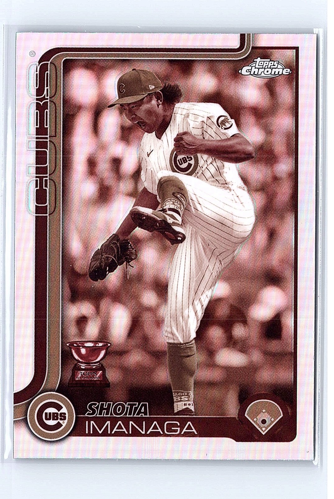 2025 Topps Chrome Shota Imanaga #149 Sepia Refractors