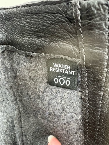 Neu Camper Mädchen schwarze Leder Stiefel Reißverschluss wasserabweisend Größe 37 - Bild 9 von 11