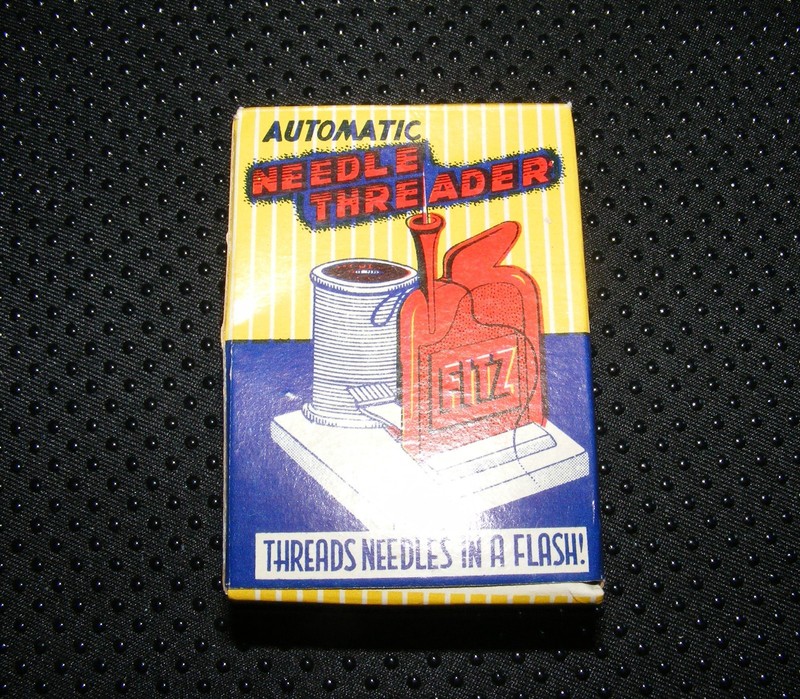 1960-70 Automatic Needle Threader  Thread Cutter Sewing Helper Assistance Tool