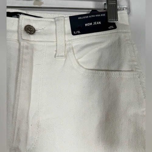 Hollister Co Damen Neu Größe 25 L Ultra High Rise Mom Jeans Vintage Stretch - Bild 4 von 10