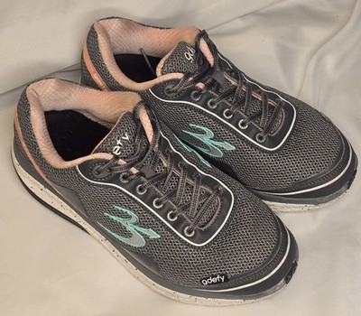 G-Defy Gravity Defyer Mighty Walker Shoes Sneakers Gray Womens 10