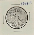 Walking Liberty SILVER Half Dollar 1946 Philadelphia Mint USA Collector Coin  🔥