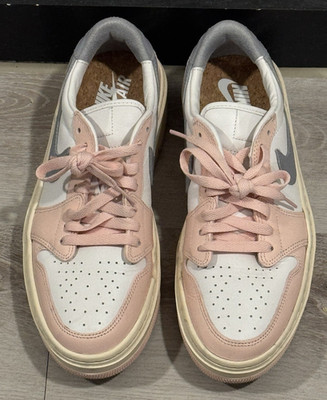 Air Jordan 1 Elevate Low DH7004-600 Pink Cream Women s Size 9 Used  