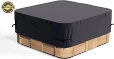 Outdoor Waterproof Hot Tub Swim SPA Cover 95 X 95 Inch Fit 94 X 94, 93 X 93 ..