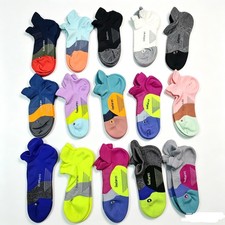 5 Pairs Feetures Multicolor No Show Sports Socks Random Color S/M/L