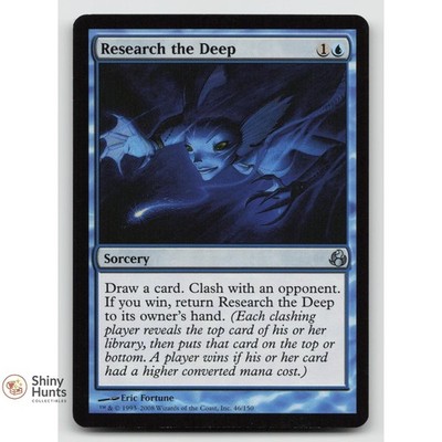 Magic: The Gathering Research the Deep 46 Morningtide NM