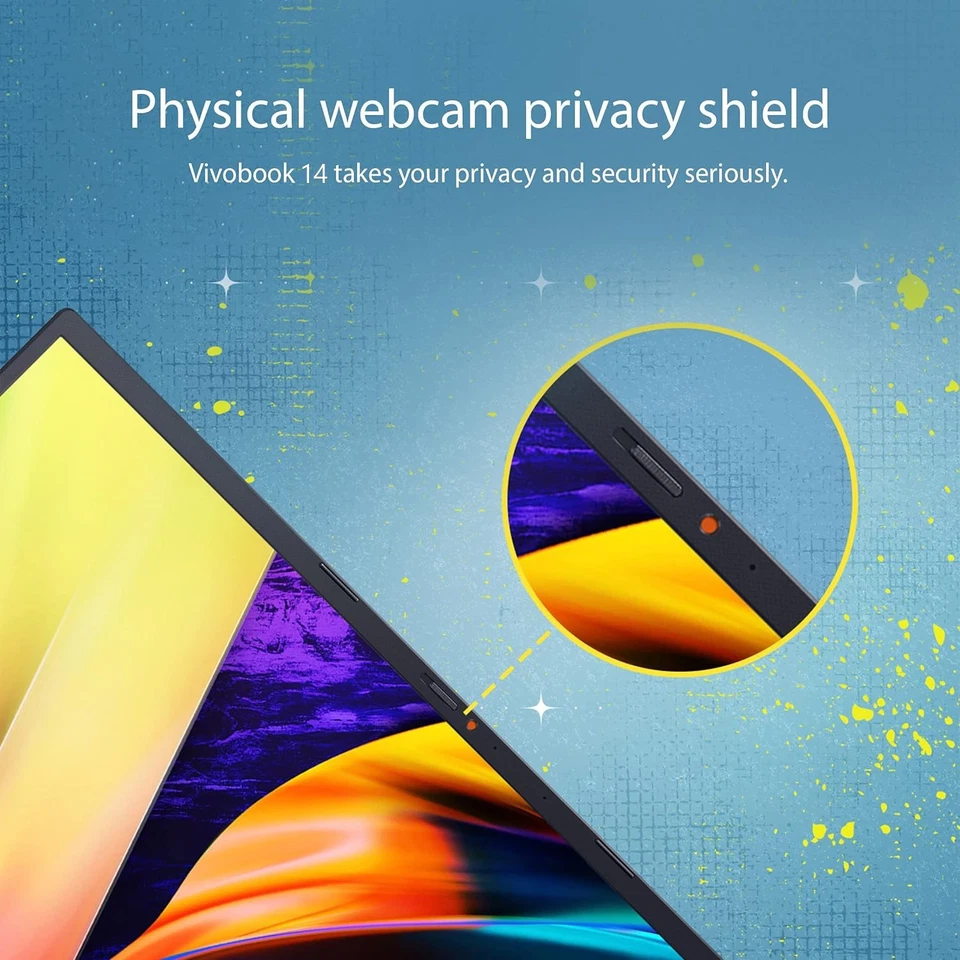 2025 ASUS Vivobook 14" FHD Laptop 13th Gen Intel i3 12GB RAM 512GB SSD Win 11Pro - Image 4 of 4