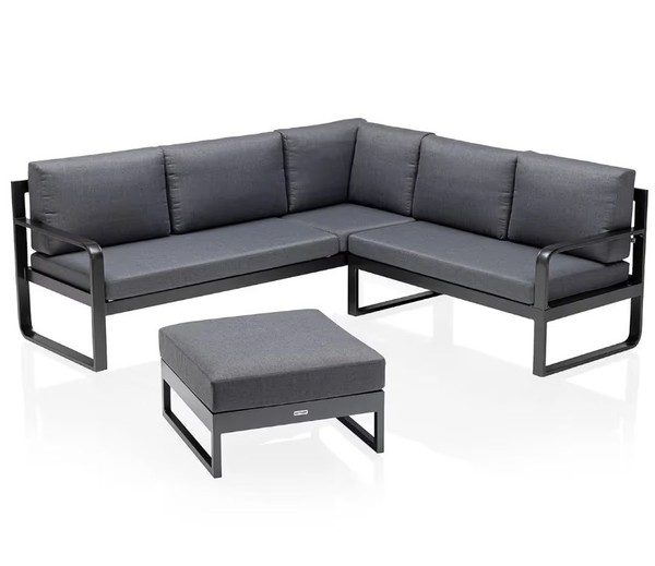 Kettler Ocean Dining Gartenlounge GartenmöBel Ecksofa Eckset Inkl. Kissen-image