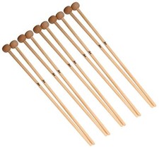 Supertolle Glockenspielschlägel in Eiche 5 Paar Ideal für Schlagzeuger