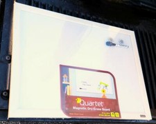 Quartet Magnetic Dry-Erase Board - BRAND NEW IN PACKAGE - WHITE FINISH FRAME
