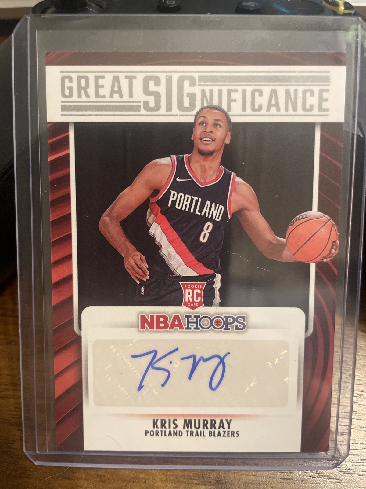 2023-2024 Kris Murray NBA Hoops Great SIGnificance GS-MUR Rookie Auto 🔥