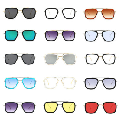 Montatura In Plastica Finitura Lucida O Opaca Occhiali Da Sole Uomo Nero UV400 - Montatura Quadrata Classica, Lenti Scure, Finitura Lucida O Opaca Occhiali Da Sole Donna Vogue - Foto 12