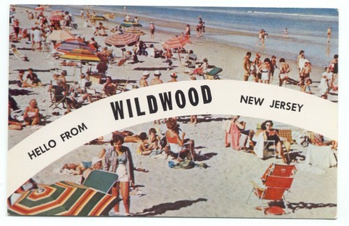 Hello From Wildwood Nj Beach Scene Postcard New Jersey Ebay Hello From Wildwood Nj Beach Scene Postcard New Jersey Ebay