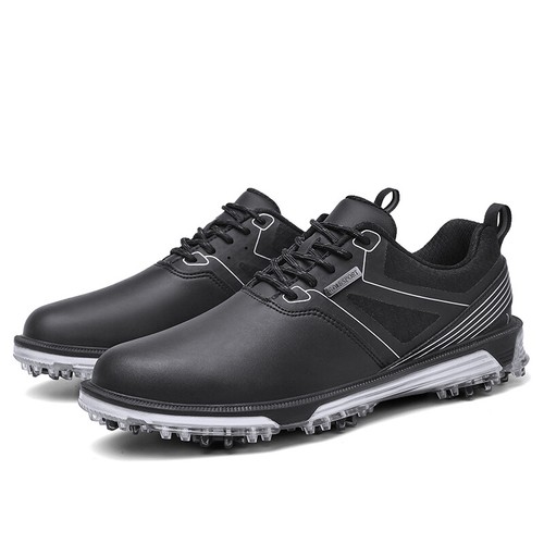 Scarpe da Golf Professionali Uomo Golf Sneakers Outdoor Antiscivolo Scarpe da Passeggio - Foto 10 di 13